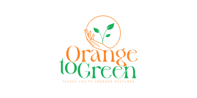 Orange to Green Logo
